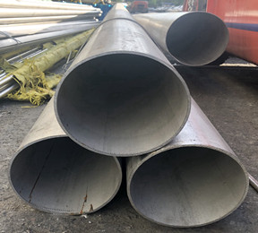 630mm×5mm stainless steel seamless steel pipe passed the inspection and exported to Russia